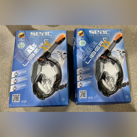 SEAC Libera full face snorkel XS - Picture 2 of 3